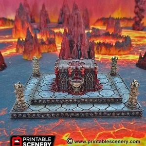 Dnd Terrain Sacrificial Altar Dnd D&amp;D 28mm Miniature RPG Terrain ...