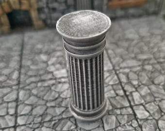 Marmor Säule OpenLock Dungeon Tile DnD Miniature Terrain, Dungeons and Dragons, D&D, Pathfinder, Wargaming, Tabletop