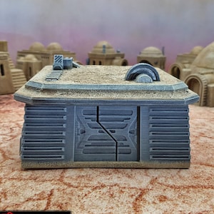 Storm Bunker for Star Wars Legion Terrain, Gaslands, Sci-Fi, DnD, D&D, Dungeons and Dragons, 28mm