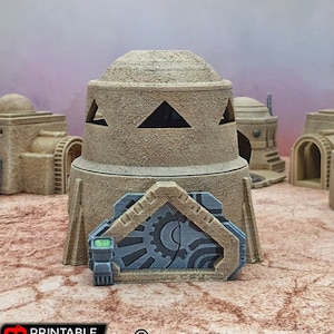 Watch Tower for Star Wars Legion Terrain, Gaslands, Sci-Fi, DnD, D&D, Dungeons and Dragons, 28mm