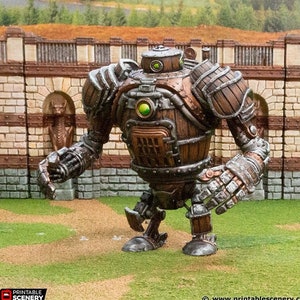 Rise of the Halflings Archanical Powerloader DnD Miniature Terrain para Dungeons and Dragons, D&D, D e D, Wargaming, Tabletop, Gifts