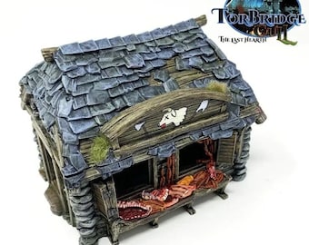 Torbridge The Butchery Terrain DnD Miniature Terrain for Dungeons and Dragons, D&D, D and D, Pathfinder, Wargaming