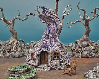 EnderToys Ruined Mortis Simulacrum 3D Printed Terrain Set - 5 Ancient Obelisks For Tabletop RPG & Wargames (28mm Scale)