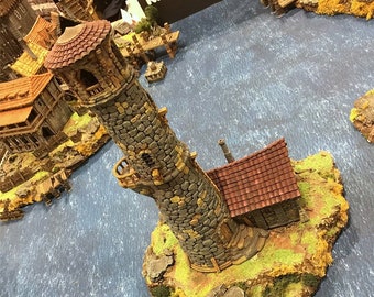 The Lost Island Lighthouse DnD Miniature Terrain for Dungeons and Dragons, D&D, D and D, Tabletop, 28mm, Gifts