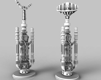 Vaporizador para Star Wars Legion Terrain, Gaslands, Sci-Fi, DnD, D&D, Dungeons and Dragons, 28mm