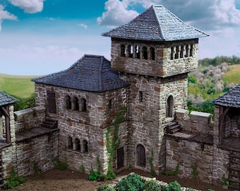 Medieval Kings Quarters DnD Terrain for Dungeons and Dragons, D&D, D and D, Miniature, Wargaming, Tabletop, Gifts