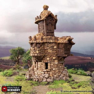 Hagglethorn Hollow Ruined Barracks DnD Miniature Terrain for Dungeons and Dragons, D&D, D and D, Tabletop, Wargaming, Gifts