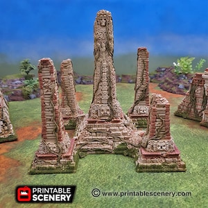 Mortis Simulacrum DnD Miniature Terrain for Dungeons and Dragons, D&D, Wargaming, Pathfinder, Tabletop 28mm, Brave New Worlds, Eden