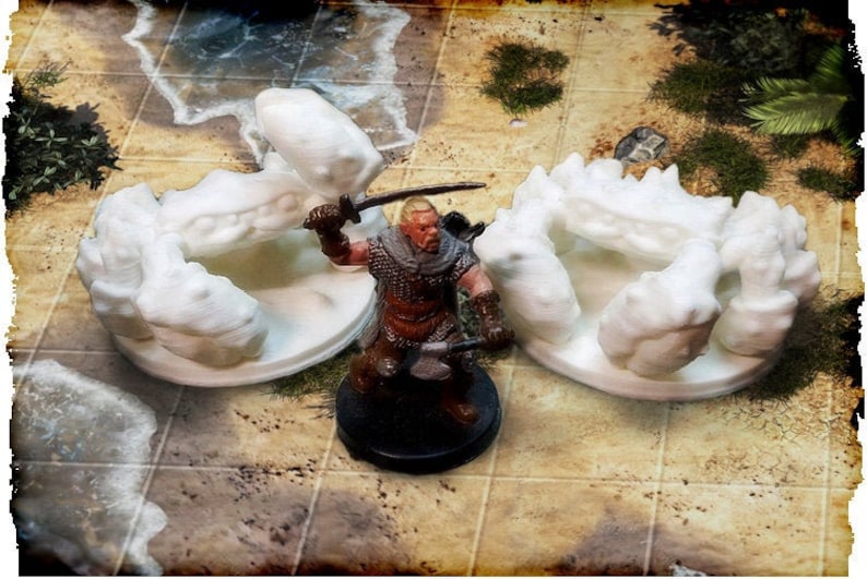 Dungeons and Dragons Dice Warhammer 40k D/&D Terrain 15mm 28mm 32mm DnD Miniature Crabs Warhammer Pathfinder Gifts Dice Box