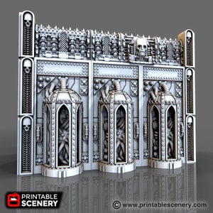 Sci-Fi Bio Mortalis for Star Wars Legion Terrain, Gaslands, Sci-Fi, DnD, D&D, Dungeons and Dragons, 28mm