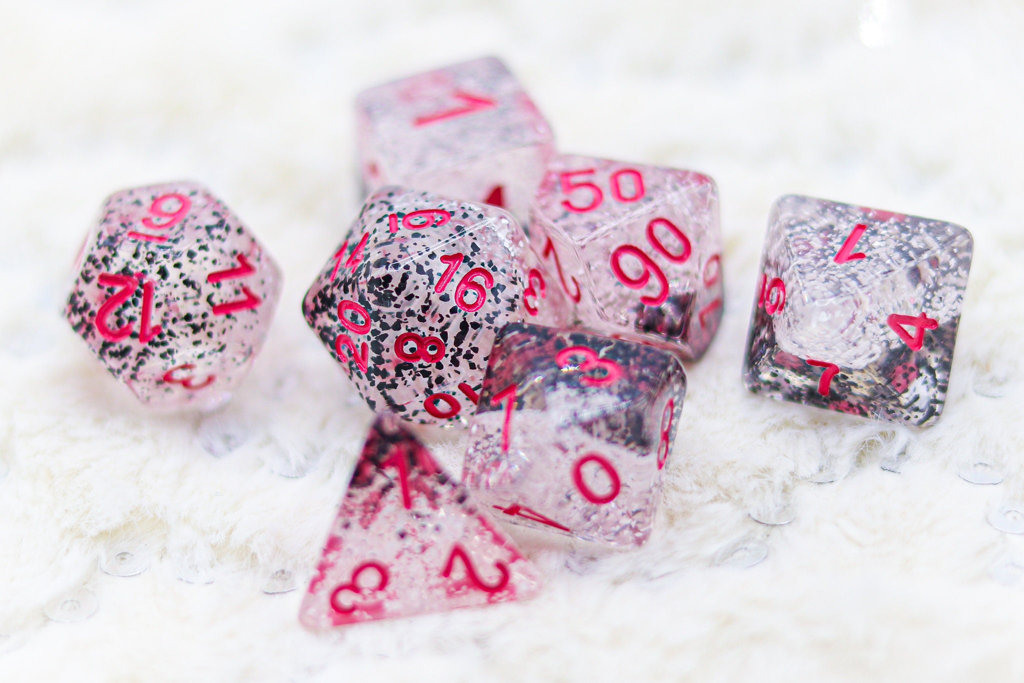 Night of Vampire Dnd Dice Set for Dungeons and Dragons D&D Etsy