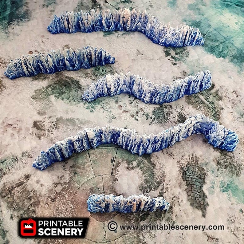 Set de terreno en miniatura de DnD Dark Caverns Terreno de DnD para Dungeons and Dragons Terreno, D&D, D y D, Pathfinder, Regalos de DnD imagen 2