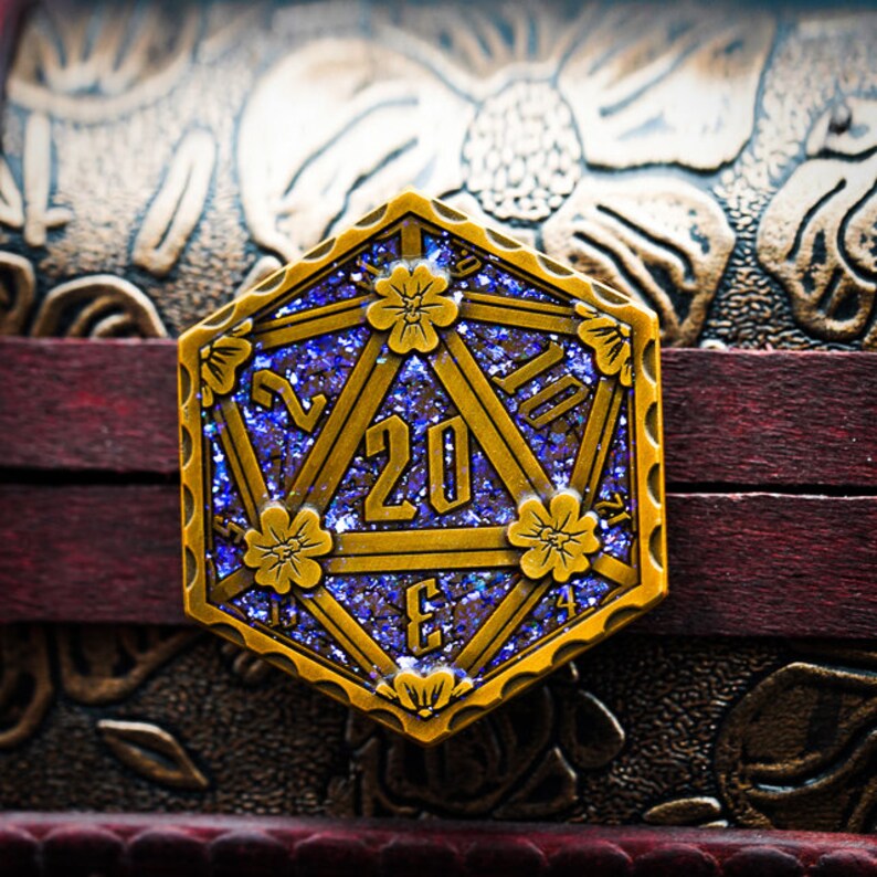 D20 Metal Dnd Dice Coins Accessories Set for Dungeons and Etsy