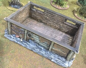 Barbarian House 28mm Tabletop Games Dwarven Forge D&D Terrain