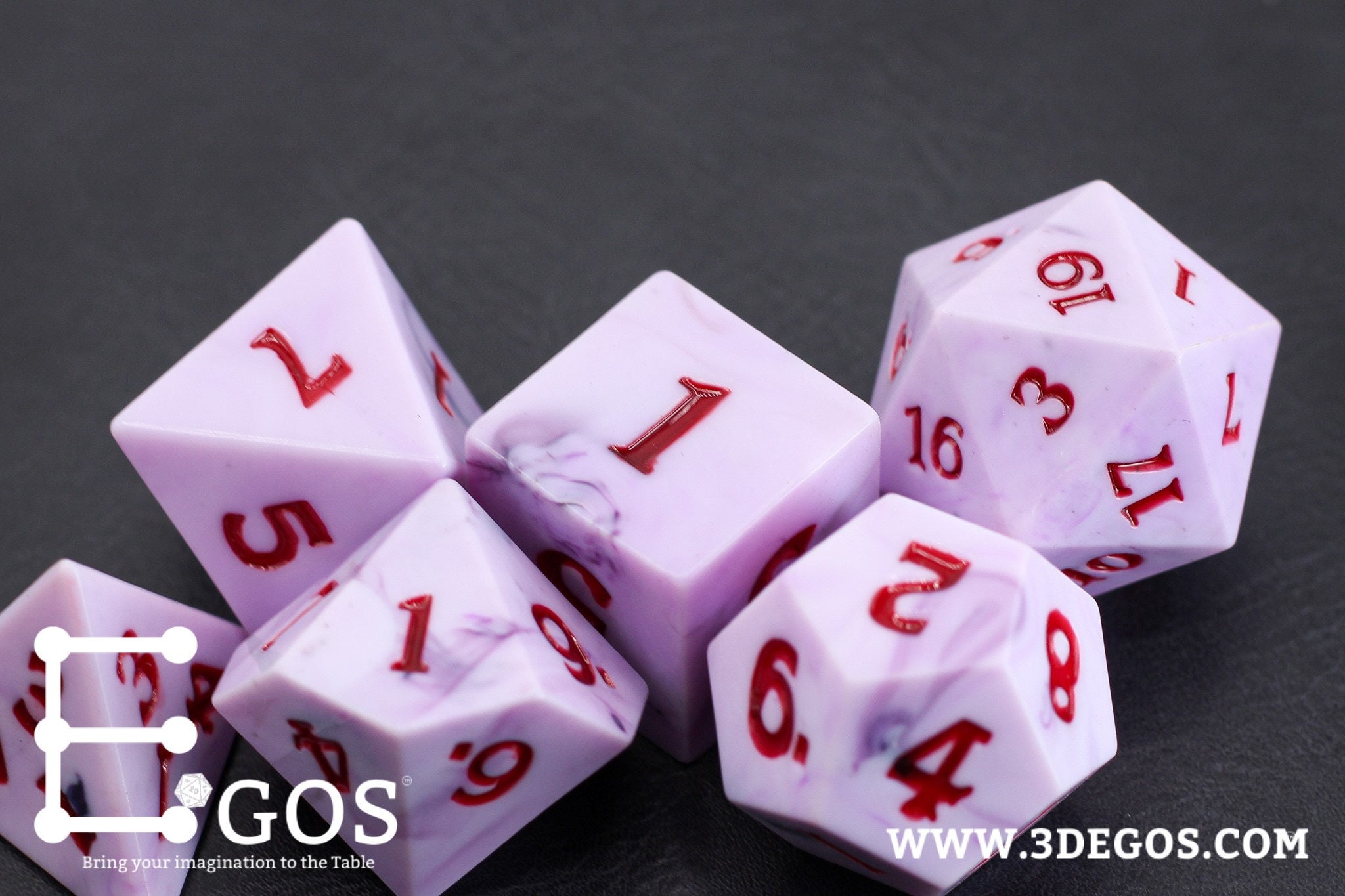 Vampire Cry Sharp DnD Dice Set for Dungeons and Dragons D&D Etsy