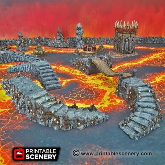 Ruine Tabletop 28mm - Terrain Pour JDR - D&D, Pathfinder, Warhammer - LSDA