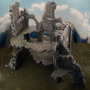 Modular Frostgrave Fantasy Ruins Ver B3 Scatter Terrain DnD | Pathfinder | FFG | Wargaming | Terrain Scenery | Dungeon Terrain