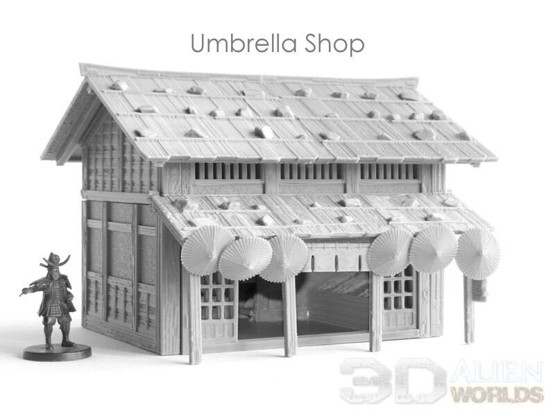 Maison Orientale En Terrain 28mm – Décors Tabletop – LSDA – D&D Pathfinder – Gris – Neuf