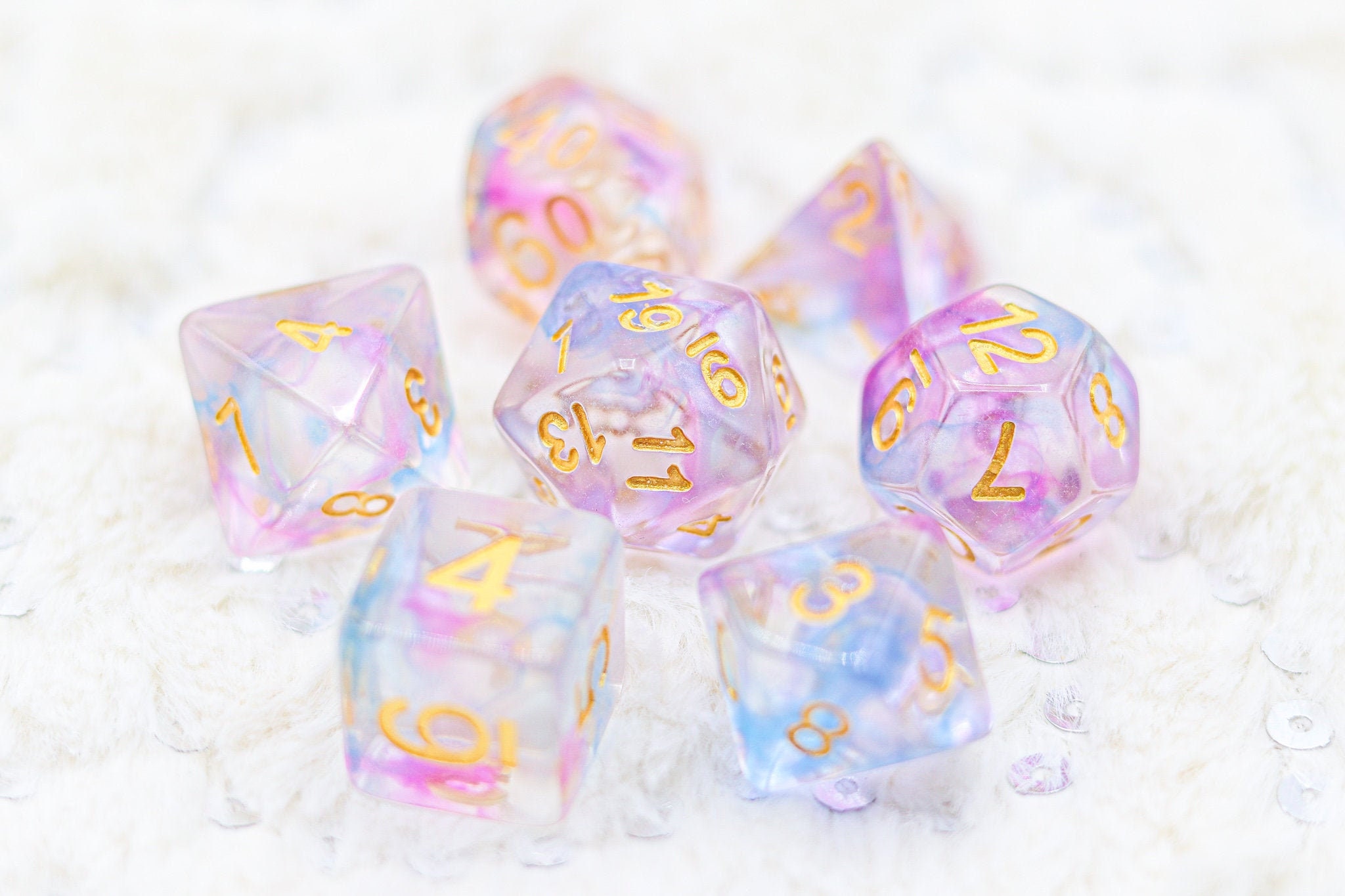 Cube of Magic DnD Dice Set for Dungeons and Dragons D&D Etsy