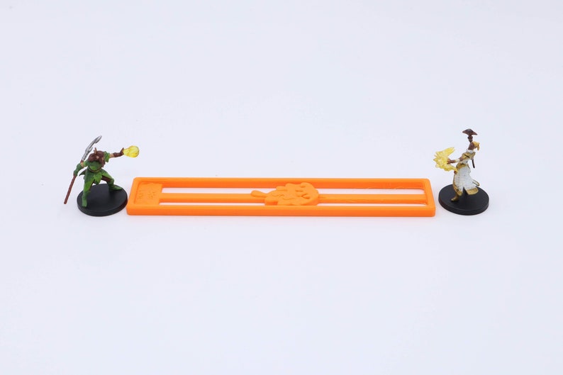 D&D Spell Effect Area - 15er Set - Mit 9m Linie mit Zaubersymbol Bild 2
