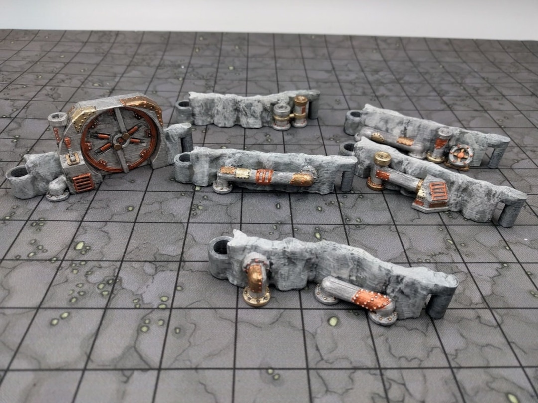 D D Printable Cavern Walls