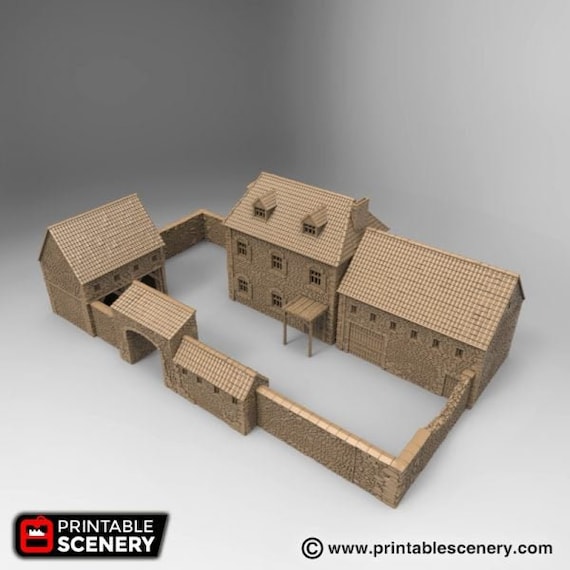Shadowfey Court Of The Shadow King Dnd Miniature Terrain For Dungeons And Dragons, D&D, D And D, Tabletop, 28mm, Gifts