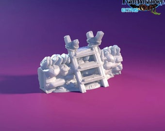 Torbridge Cull  Walls – The Stile DnD Miniature Terrain for Dungeons and Dragons, D&D, D and D, Wargaming, Tabletop, Wargaming Dice