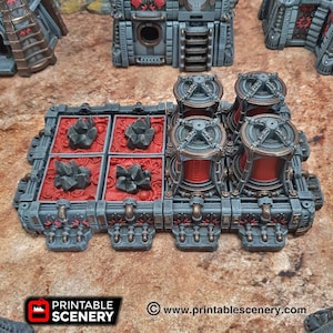 Sithic Plasma Reactor DnD Miniature Terrain for Dungeons and Dragons, D&D, Wargaming, Pathfinder, Tabletop 28mm, Brave New Worlds, Eden