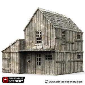 Miners Shack DnD Terrain for Dungeons and Dragons Terrain, D&D, D and D, Pathfinder, Miniature, Dungeons and Dragons Gifts