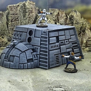 28mm Legion Imperial Assault Starship Spaceship Wargaming Terrain | Scenery Terrain |    Miniature Terrain
