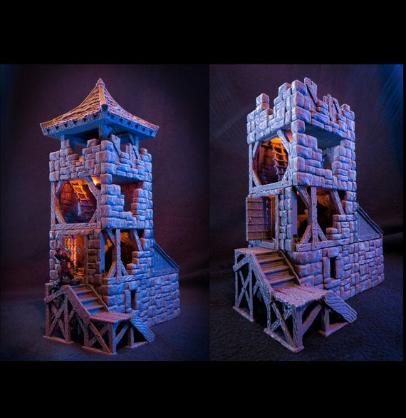 Dungeons and Dragons Dice Warhammer 40k D/&D Terrain 15mm 28mm 32mm DnD Miniature Crabs Warhammer Pathfinder Gifts Dice Box