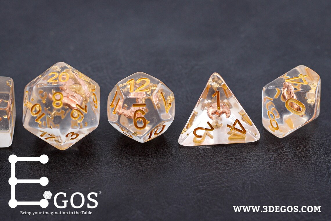Rise of Paladin DnD Dice Set for Dungeons and Dragons D&D Etsy