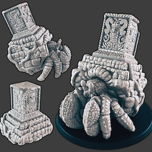 Ruin Crawler DnD Miniature Terrain for Dungeons and Dragons Terrain, D&D, D and D, Wargaming, Pathfinder, Miniature, Gifts