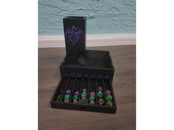 Portable Magnetic Dice Box, Tray, and Tower Dnd Dice Box Dnd Dice Tower Dnd  Dice Tray Dnd Dnd Accessories Dnd Gift 