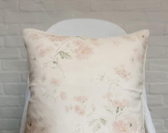Vintage Ralph Lauren faded floral pillow covers