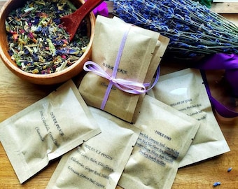 TEA SAMPLES~All-Natural & Organic Herbal Teas~Ritual Teas