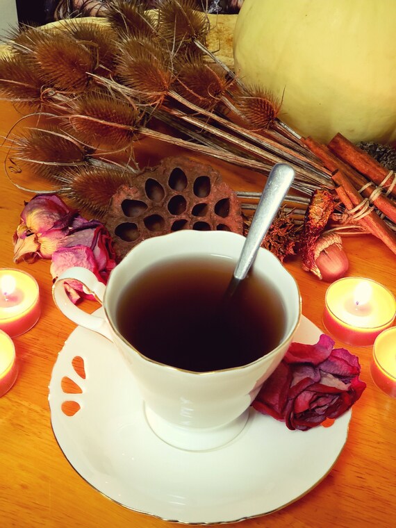 MORANA'S POTION ~ Organic Herbal Tea ~ Immunity Boosting ~ Elderberry Tea ~ Winter Tea ~ Winter Goddess Potion ~