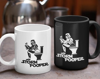 Movie Puns Funny Coffee Mug - Storm Pooper