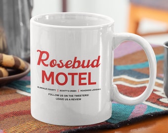 Rosebud Motel Christmas Gift, Rosebud Motel Coffee Mug, Creek Fan Gift Idea, Best Wishes Warmest Regards Moira Rose Alexis Rose EW David