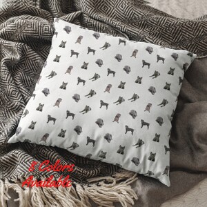 Cane Corso Dog Throw Pillow with Insert, Cane Corso Gift for Dog Lovers, All Over Print Pet Cushion, Cozy Sofa Decor for Dog Owners