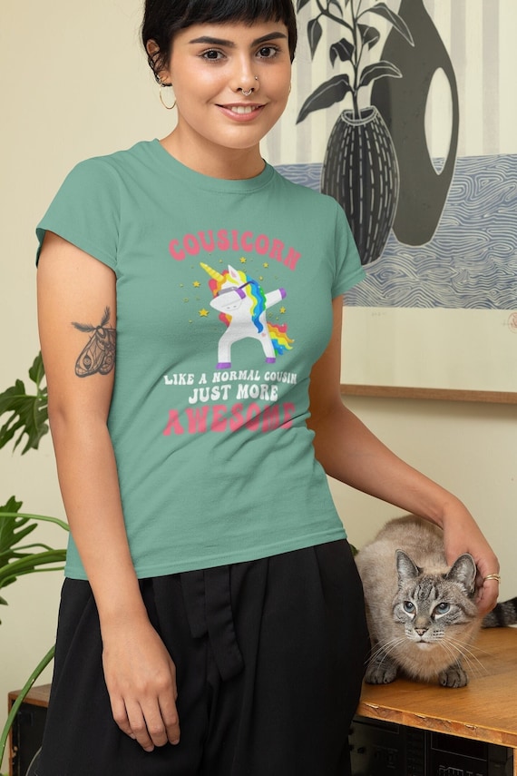Cousicorn Like A Normal Cousin Only More Awesome Unicorn Tee Cousicorn Like A Normal Cousin Only More Awesome Unicorn Tee
