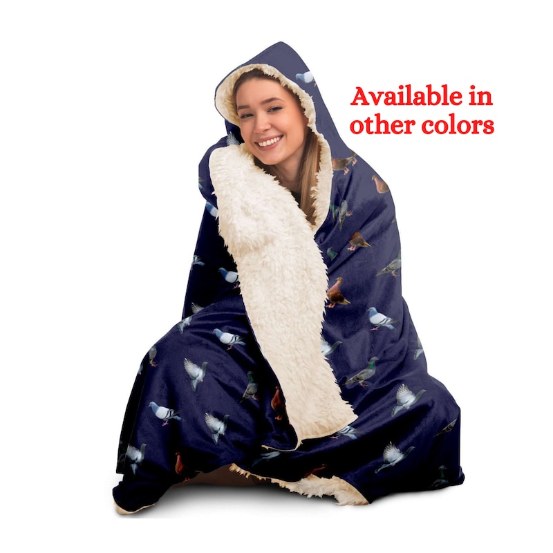 Honey Bee Gifts Pattern Print Hooded Blanket