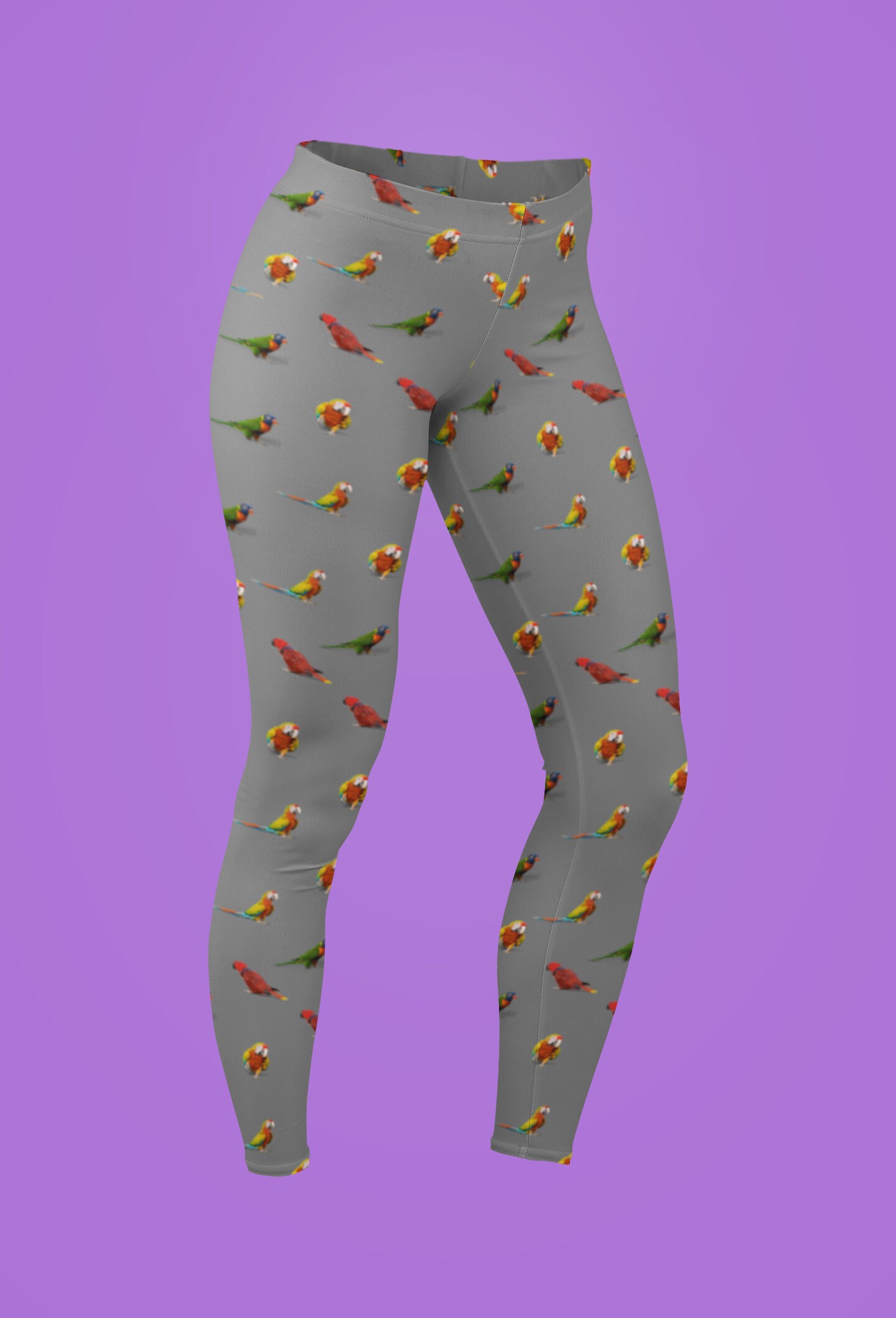 Parrot Lover Gift Parrot Outfit Pattern Leggings Legging - Etsy UK