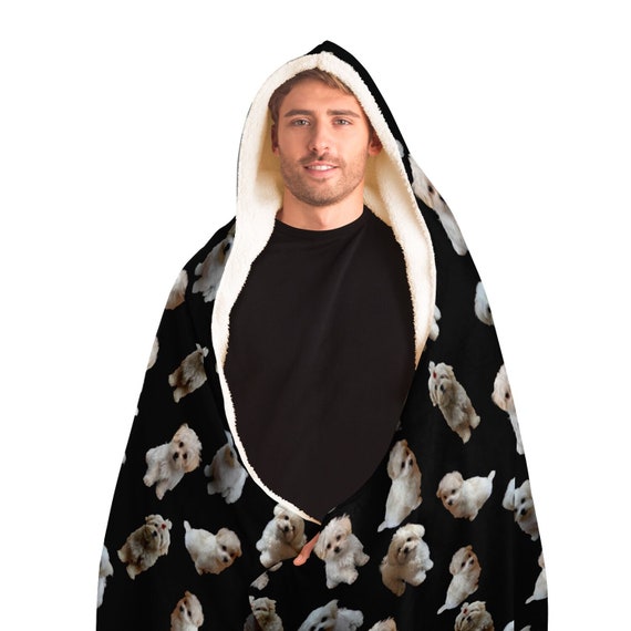 Maltese Hooded Blanket Maltese Hooded Blanket