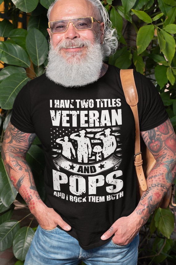 Veteran Grandpa T-Shirt Proud Pop-Pop Gift Tees Veteran Grandpa T-Shirt Proud Pop-Pop Gift Tees