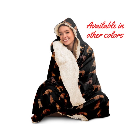 Rhodesian Ridgeback Gifts Blanket Hoodie Hooded Blanket for Adults and Youth Sherpa Hood Blanket Microfiber Fleece Blanket Etsy