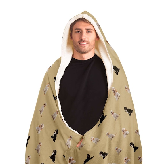 Cockapoo Hooded Blanket Cockapoo Hooded Blanket