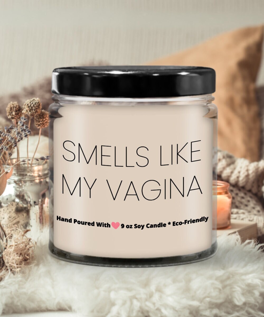 AppreciationGifts Fun Candles for Husband - Smells Like My Vagina, Funny  Candles, Funny, Sexy, Boyfriend, Joke Gag Candle 9oz