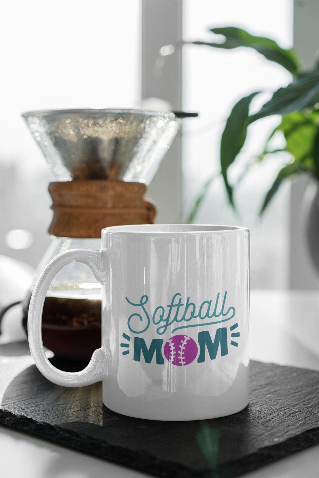 Softball Mom Coffee Mug, Softball Mom Gift, Gift for Softball Mom