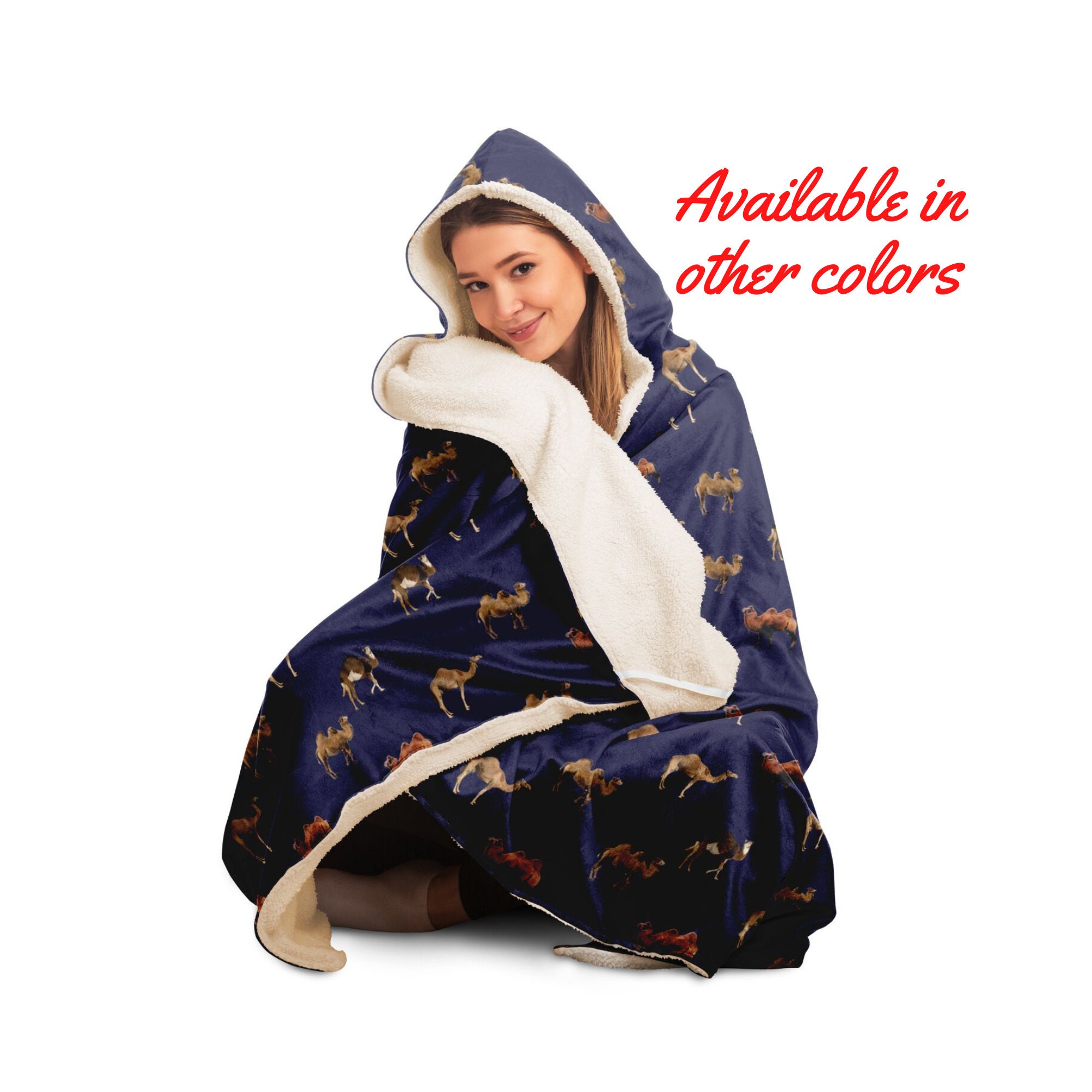 Hooded Animal Throw Etsy Canada
